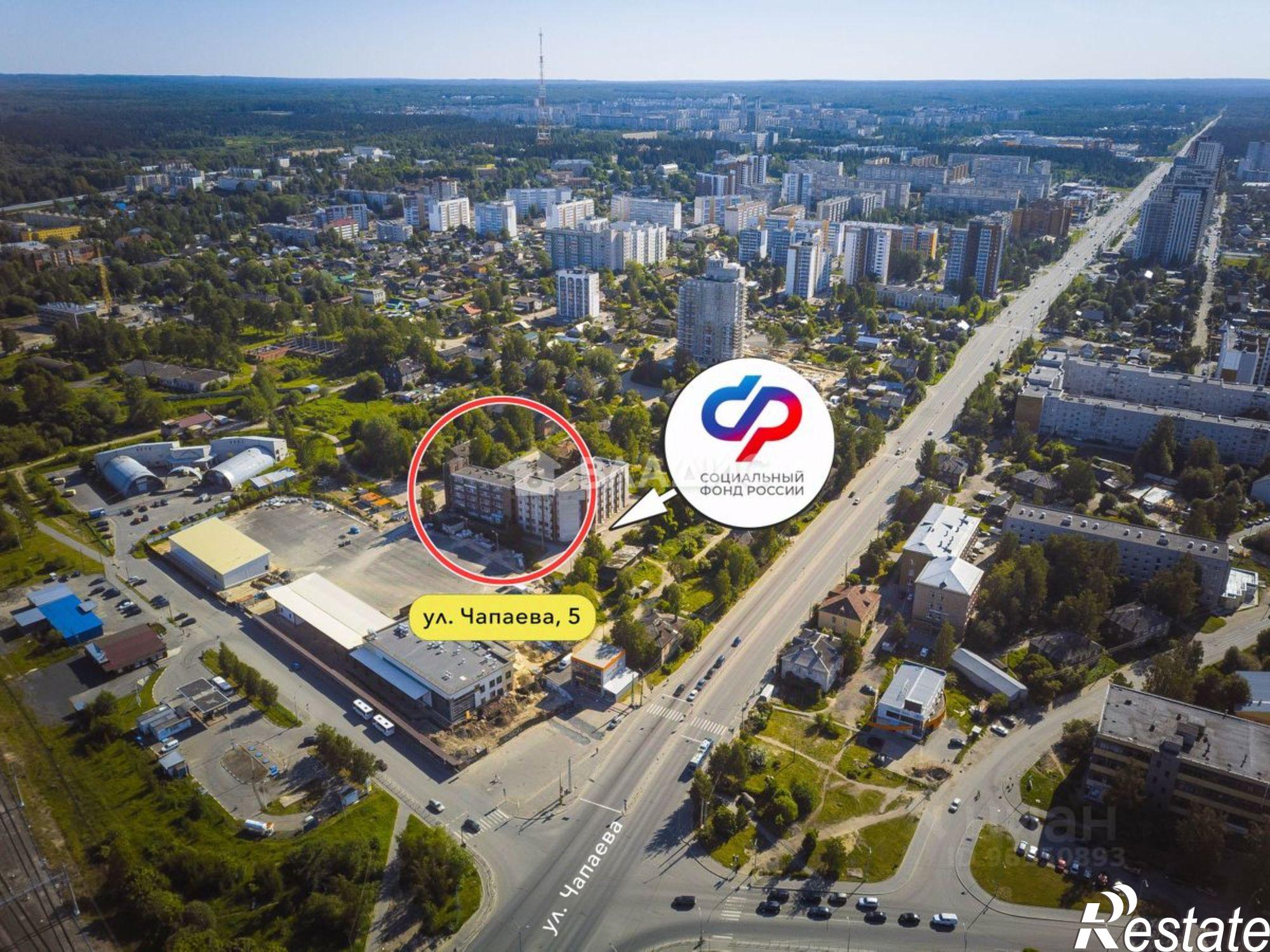 Купить ОСЗ, отдельно стоящее здание за 94 366 400 рублей на улица Чапаева, 5