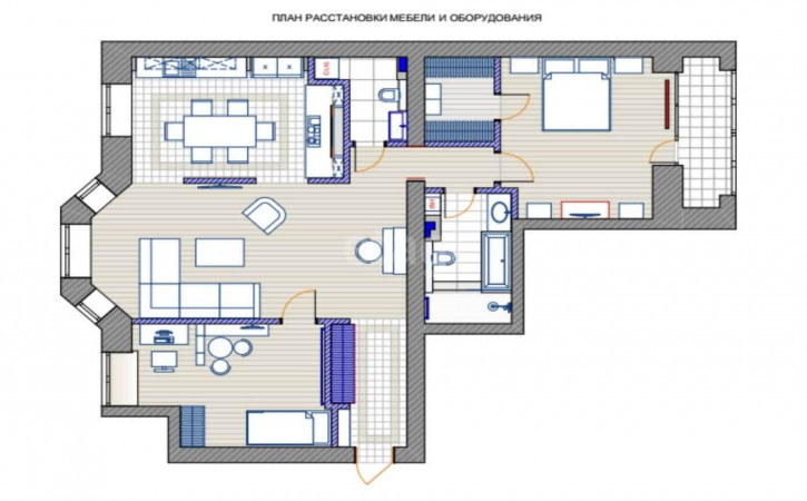 3-комн квартира 25-го Октября, 34