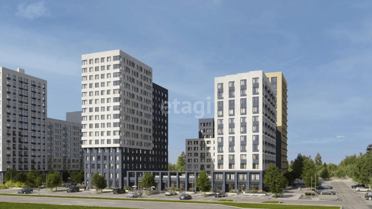 1-комн квартира в новом доме Новоселов, 90