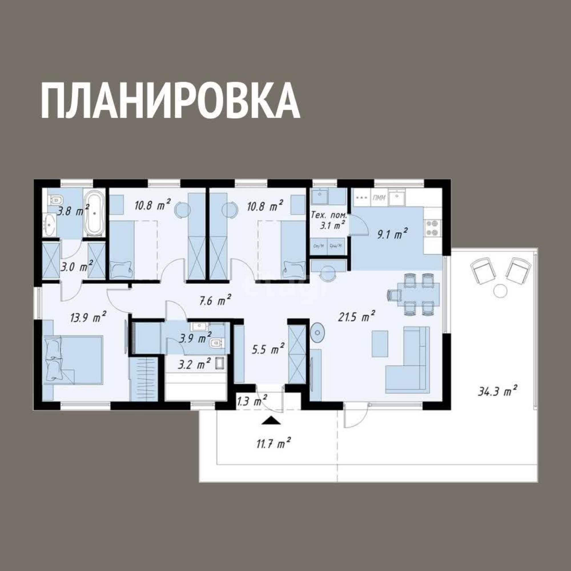 Купить дачу, дом, коттедж за 11 544 000 рублей на КП Яснолетово,Ясная 24