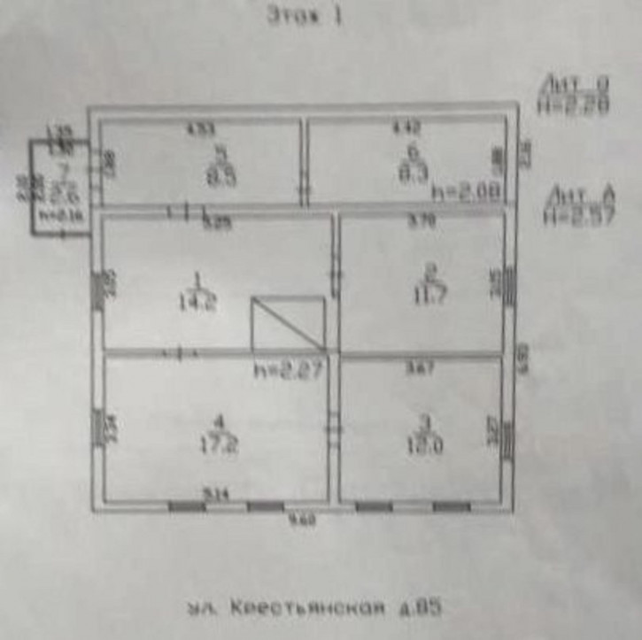 Коттедж/дом Крестьянская улица, 85