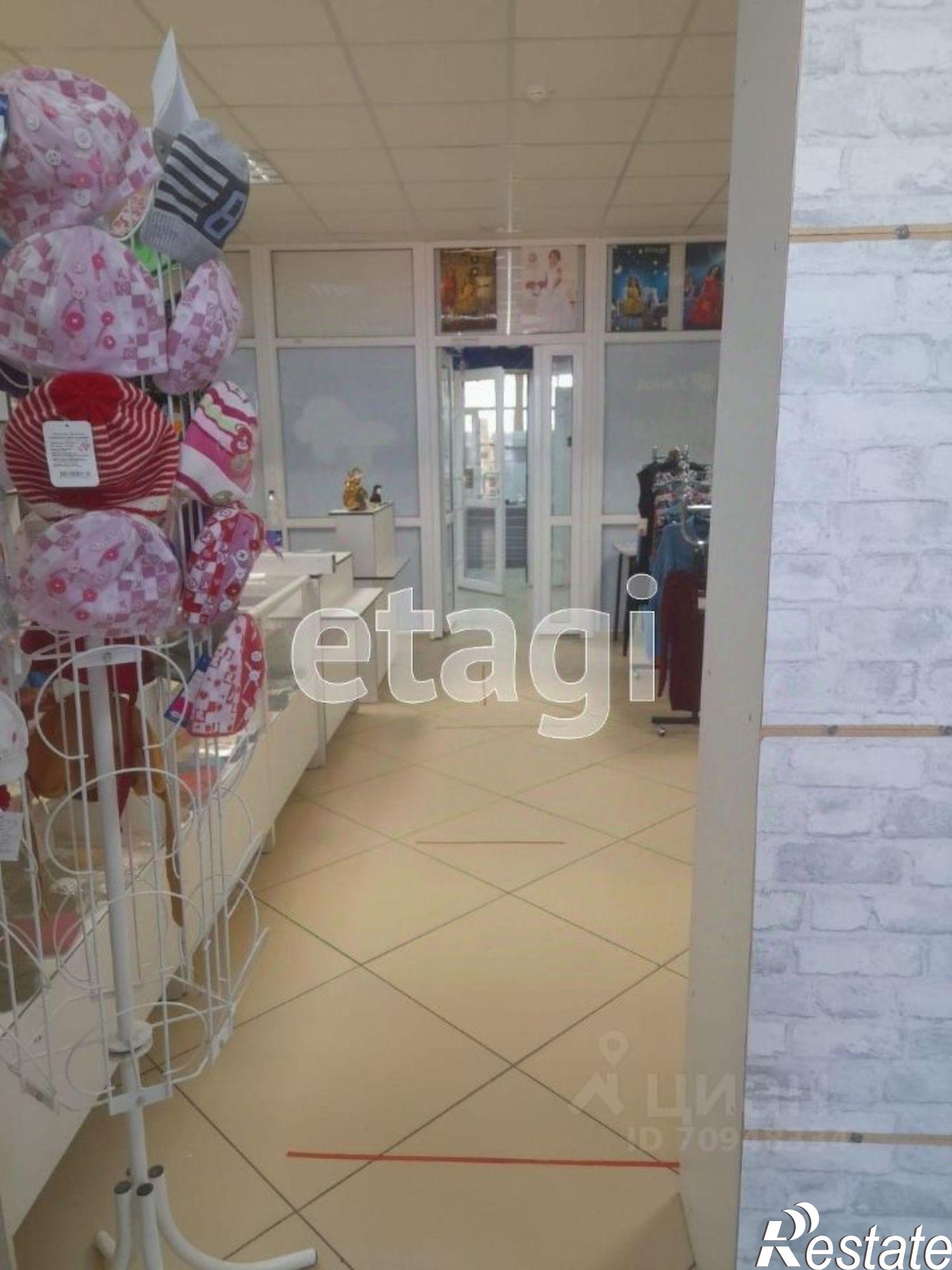Купить торговое помещение за 2 341 040 рублей на ул Луначарского, 69
