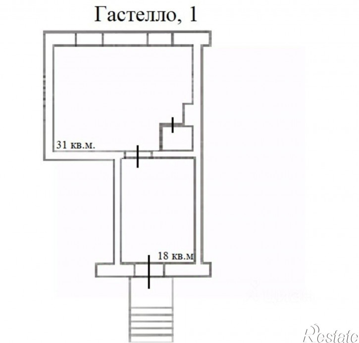 Торговое помещение ул Гастелло, 1,  д. 1