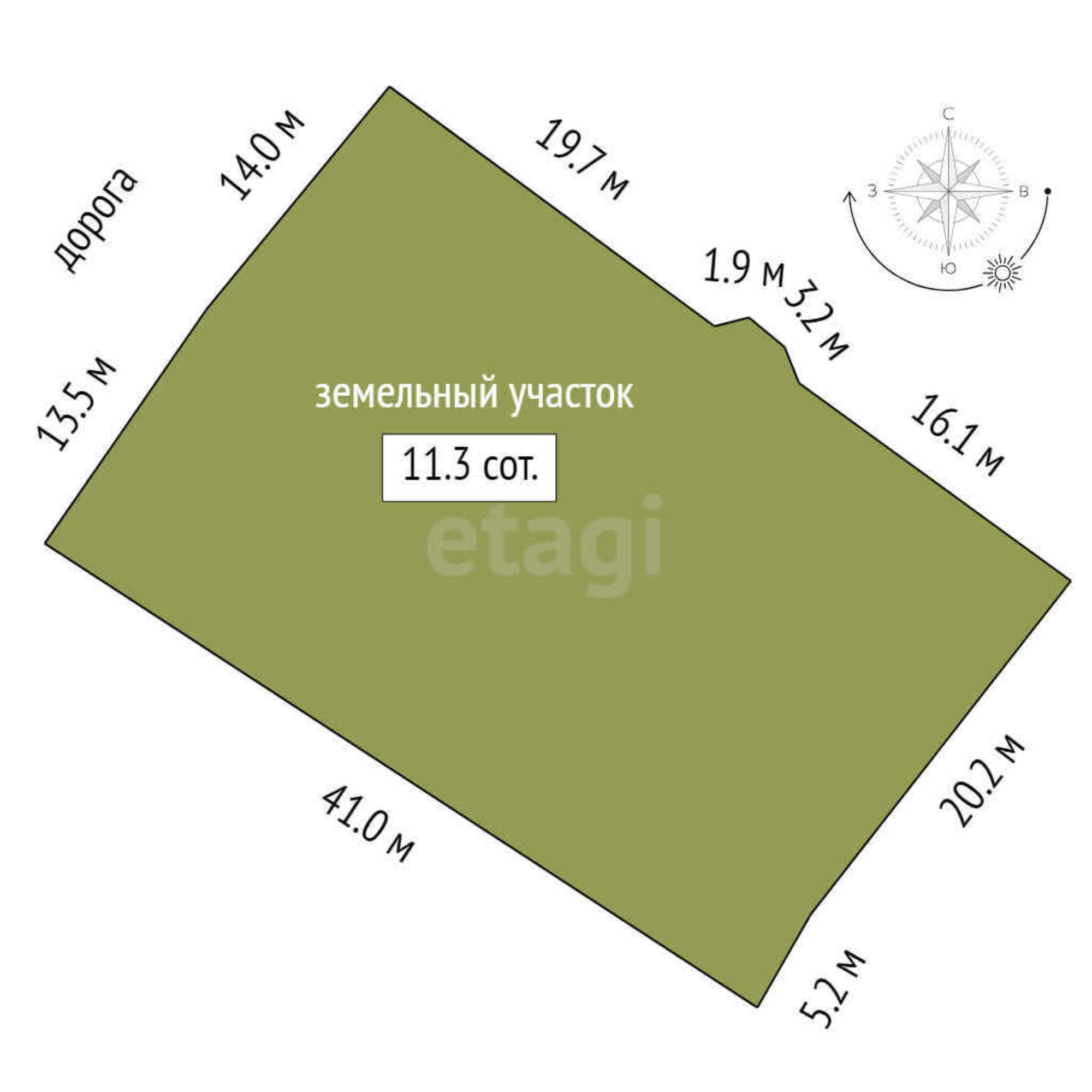Купить дачу, дом, коттедж за 4 480 000 рублей на Лесная, 18