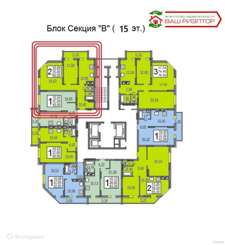 2-комн квартира Энтузиастов пр-кт, 42/44