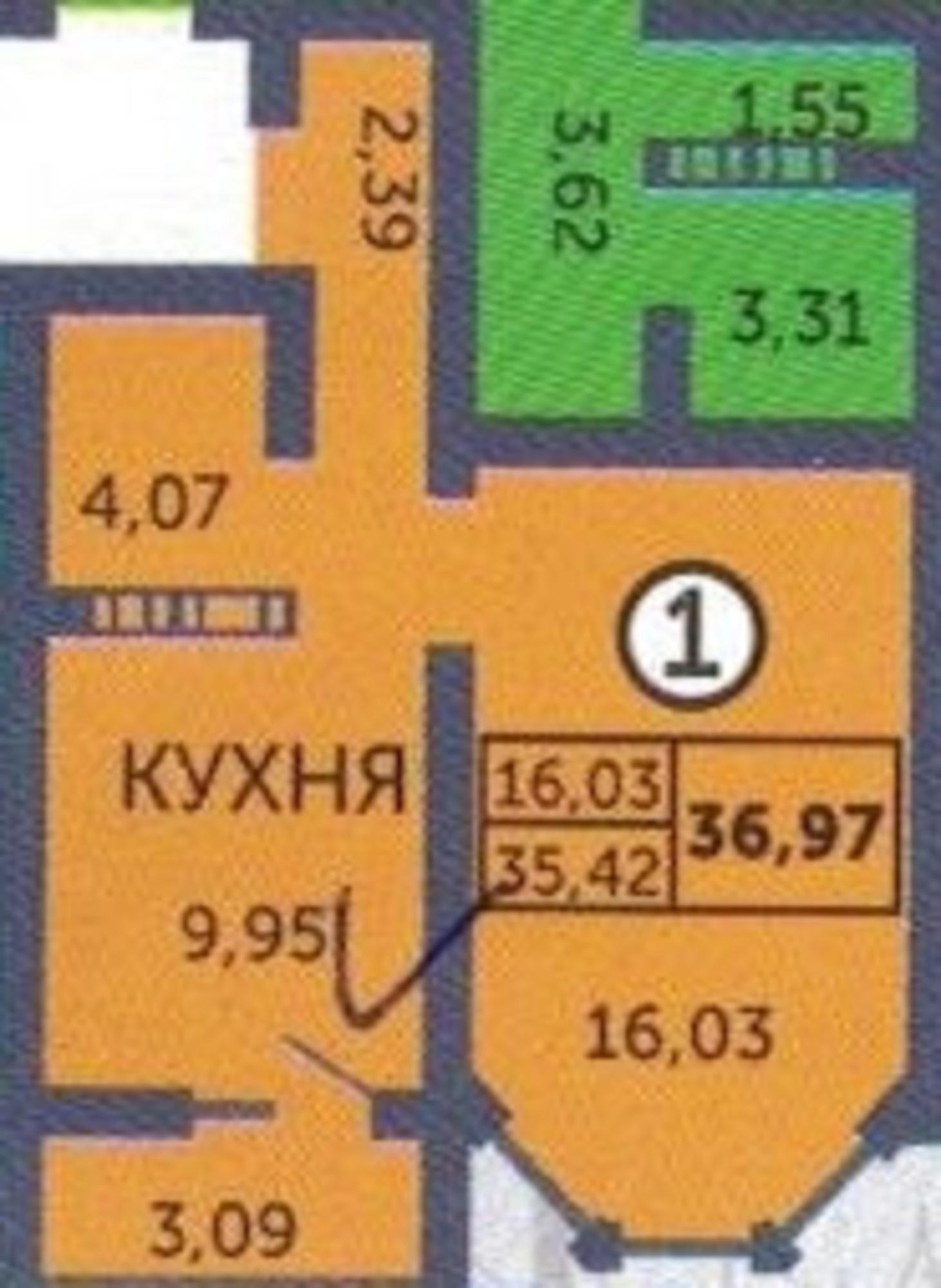 Купить квартиру за 2 750 000 рублей на улица Фронтовиков, 8/3