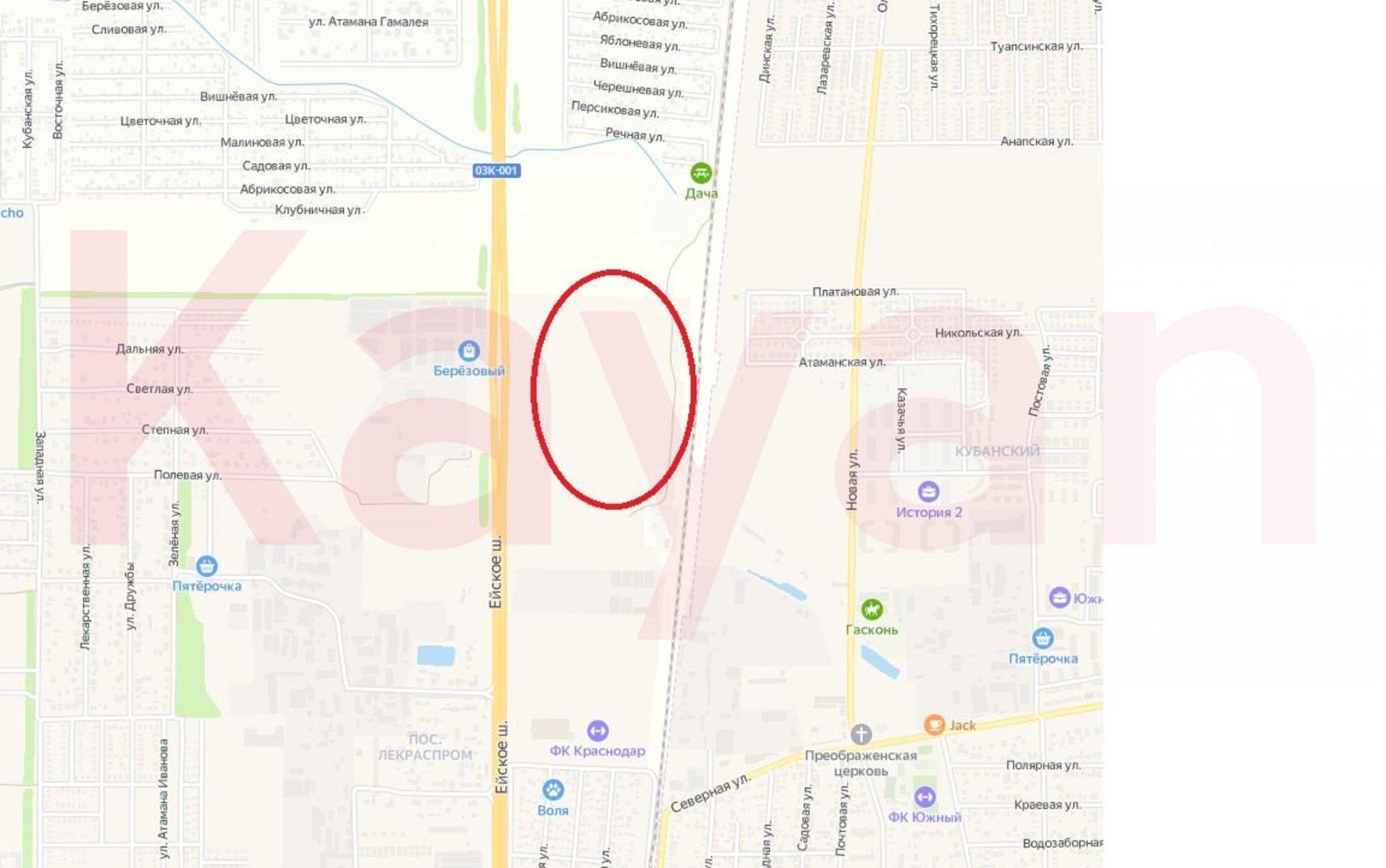 Купить землю, земельный участок за 200 000 000 рублей на Прикубанский
