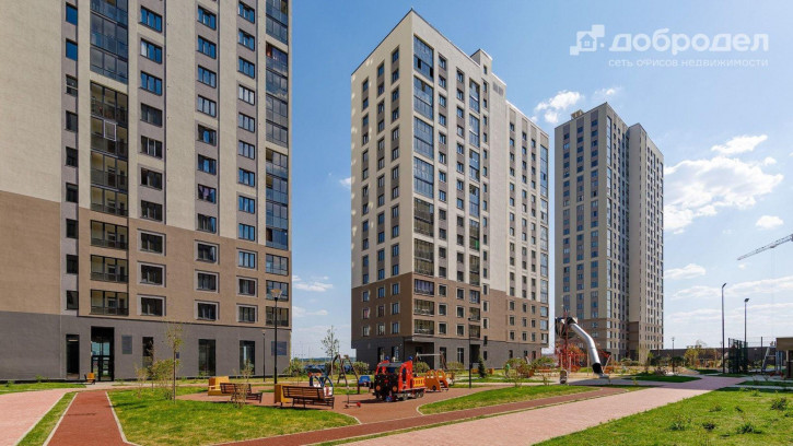 1-комн квартира в новом доме ул. Академика Парина, 12/7 к.1
