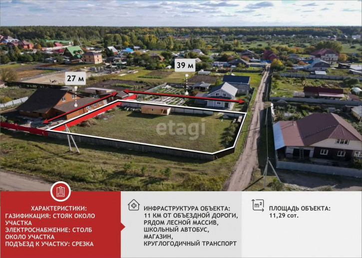 Земельный участок Полевая,