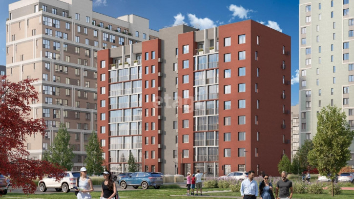 2-комн квартира в новом доме Николая Глебова, 6