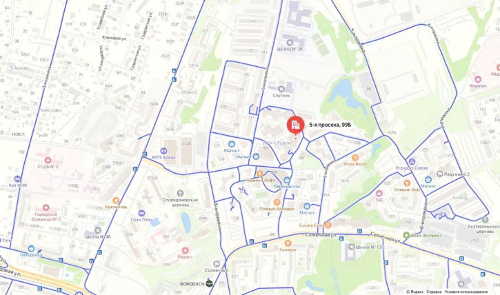 Торговое помещение 5-я просека, 99Б,  д. 99Б