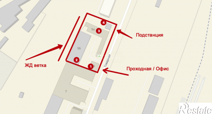 Помещение свободного назначения Товарная улица