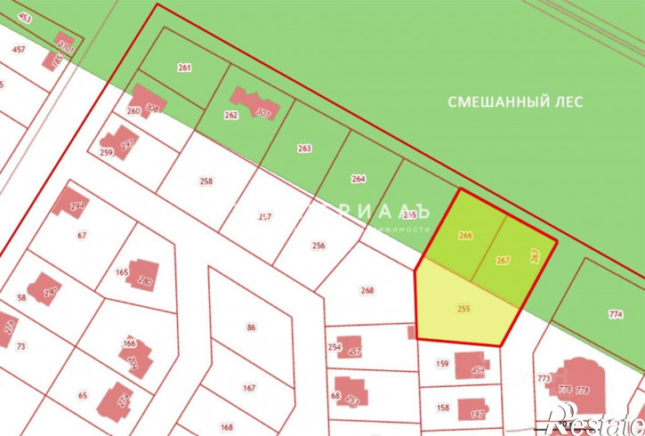 Земельный участок Сосновая улица