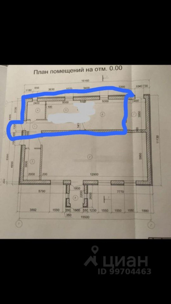 Торговое помещение Мошковский район, посёлок Октябрьский, микрорайон Светлый, 2-й кварта