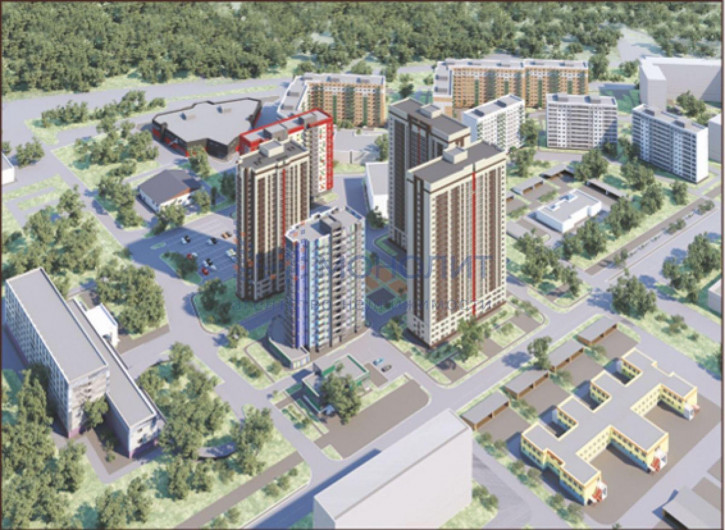1-комн квартира в новом доме Коломенская ул, 8А