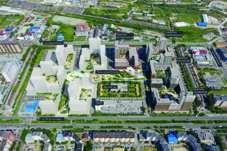 1-комн квартира Харьковская, 72б