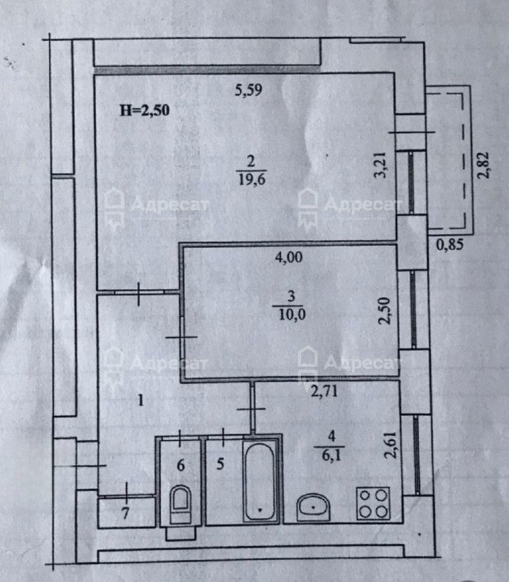 Комната ул. Триумфальная,  д.6