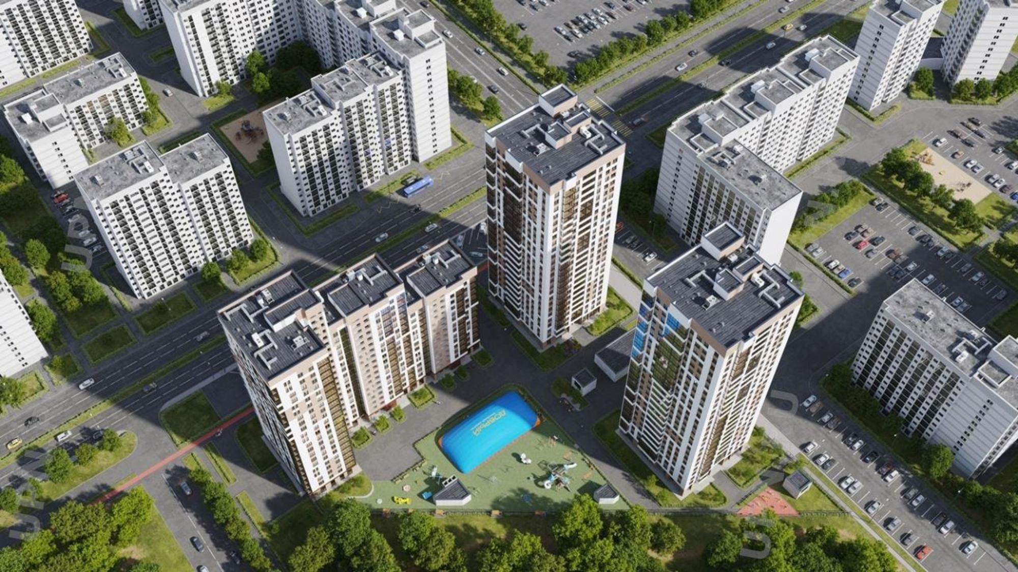 Купить квартиру за 7 365 000 рублей на краснолесья