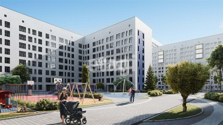 1-комн квартира в новом доме Республики, 204/12