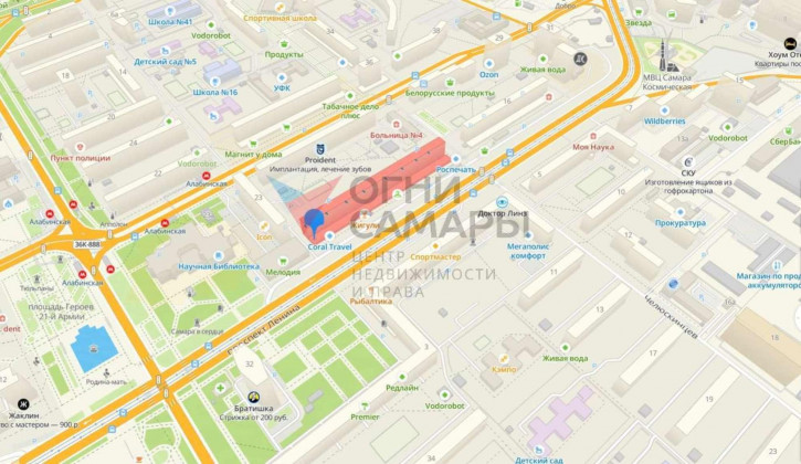 Торговое помещение Ленина проспект, 14