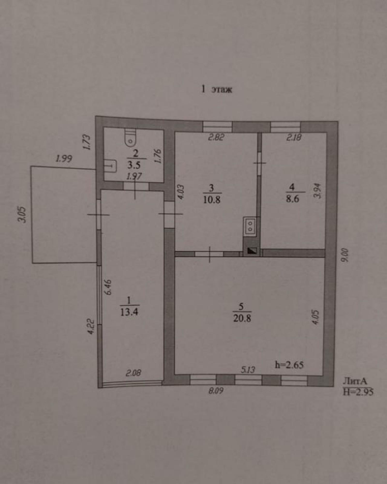 Купить дачу, дом, коттедж за 3 800 000 рублей на с. Киевское