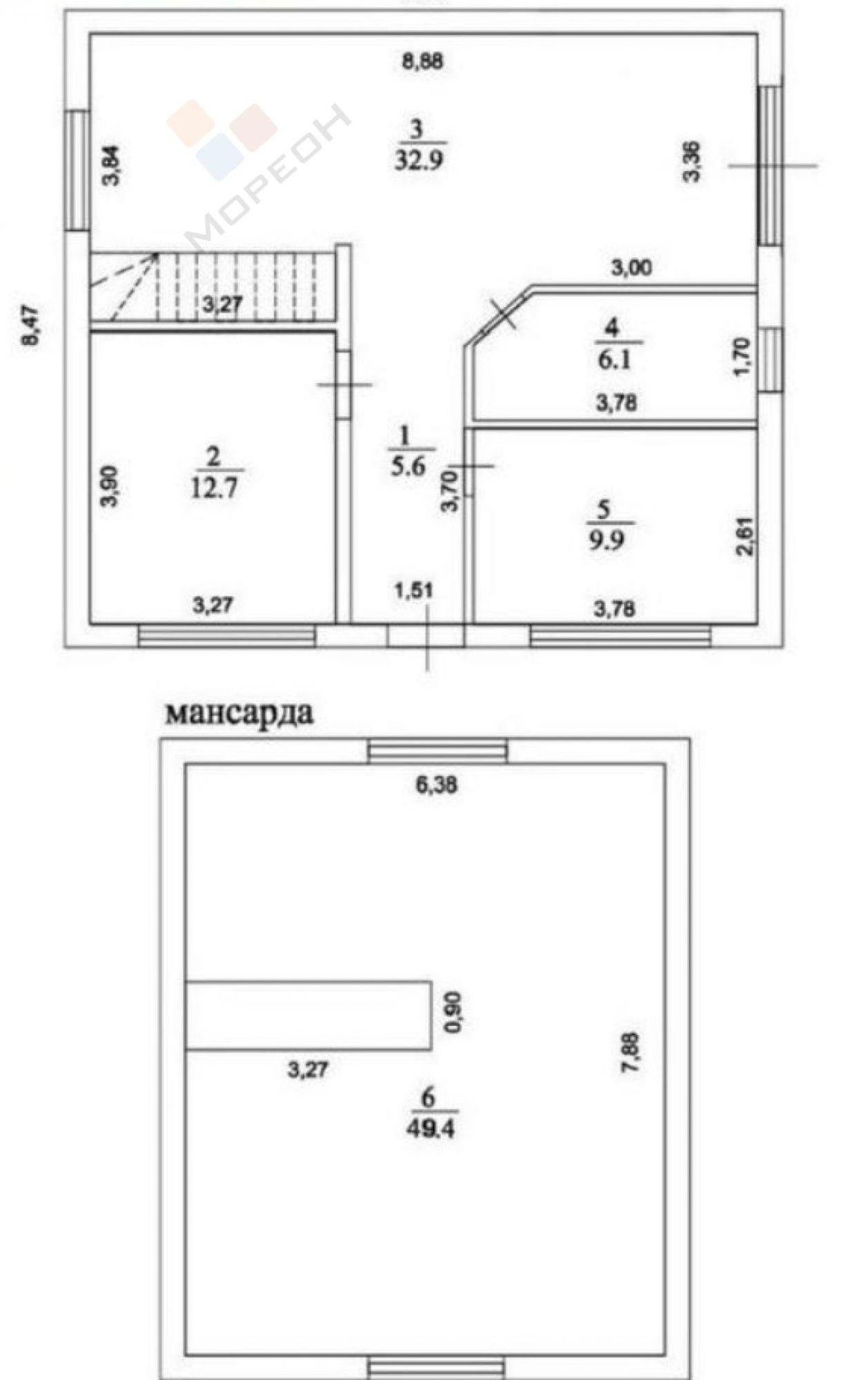 Купить дачу, дом, коттедж за 8 100 000 рублей на Платановая ул, 166
