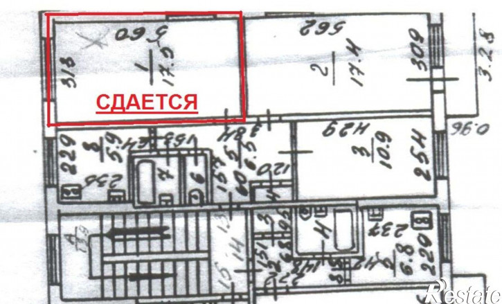 Комната Галкинская улица, 49А,  д. 49А