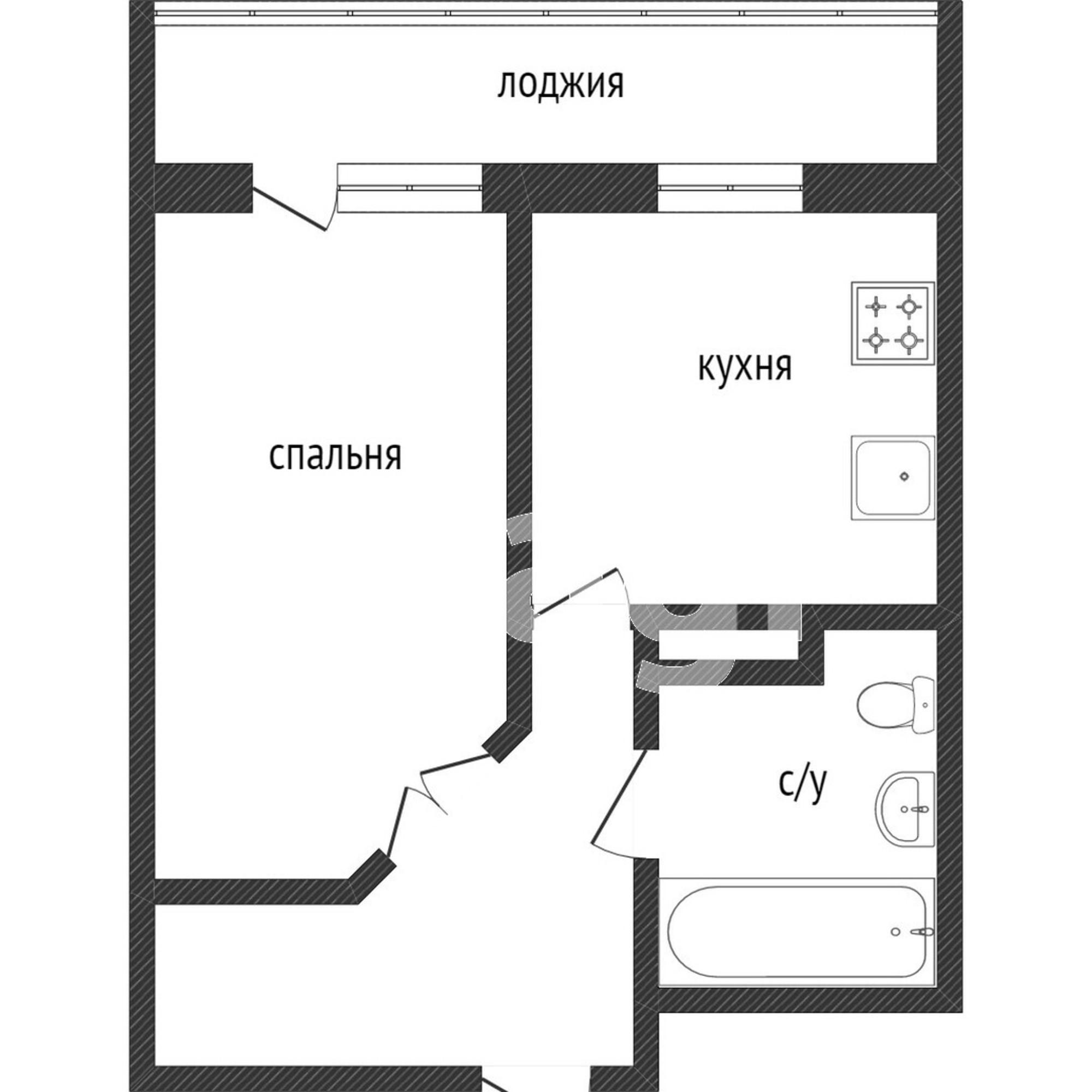 Купить квартиру за 1 950 000 рублей на Михаила Врубеля, 3