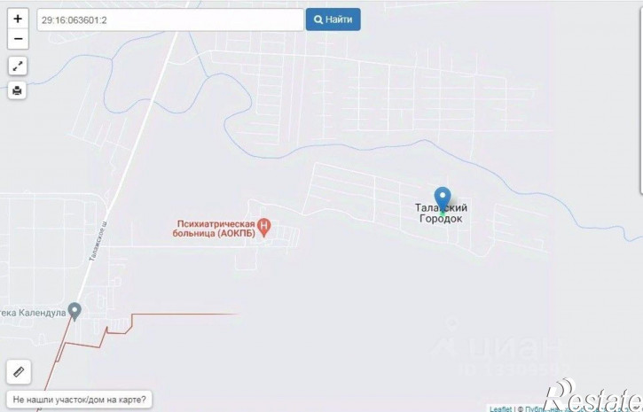 Земельный участок г. Архангельск, СНТ Ивушка, 22