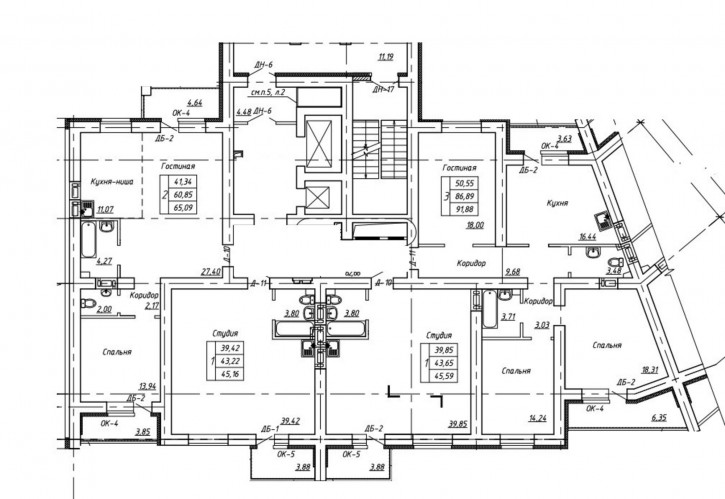 1-комн квартира Уральская улица, 2Д