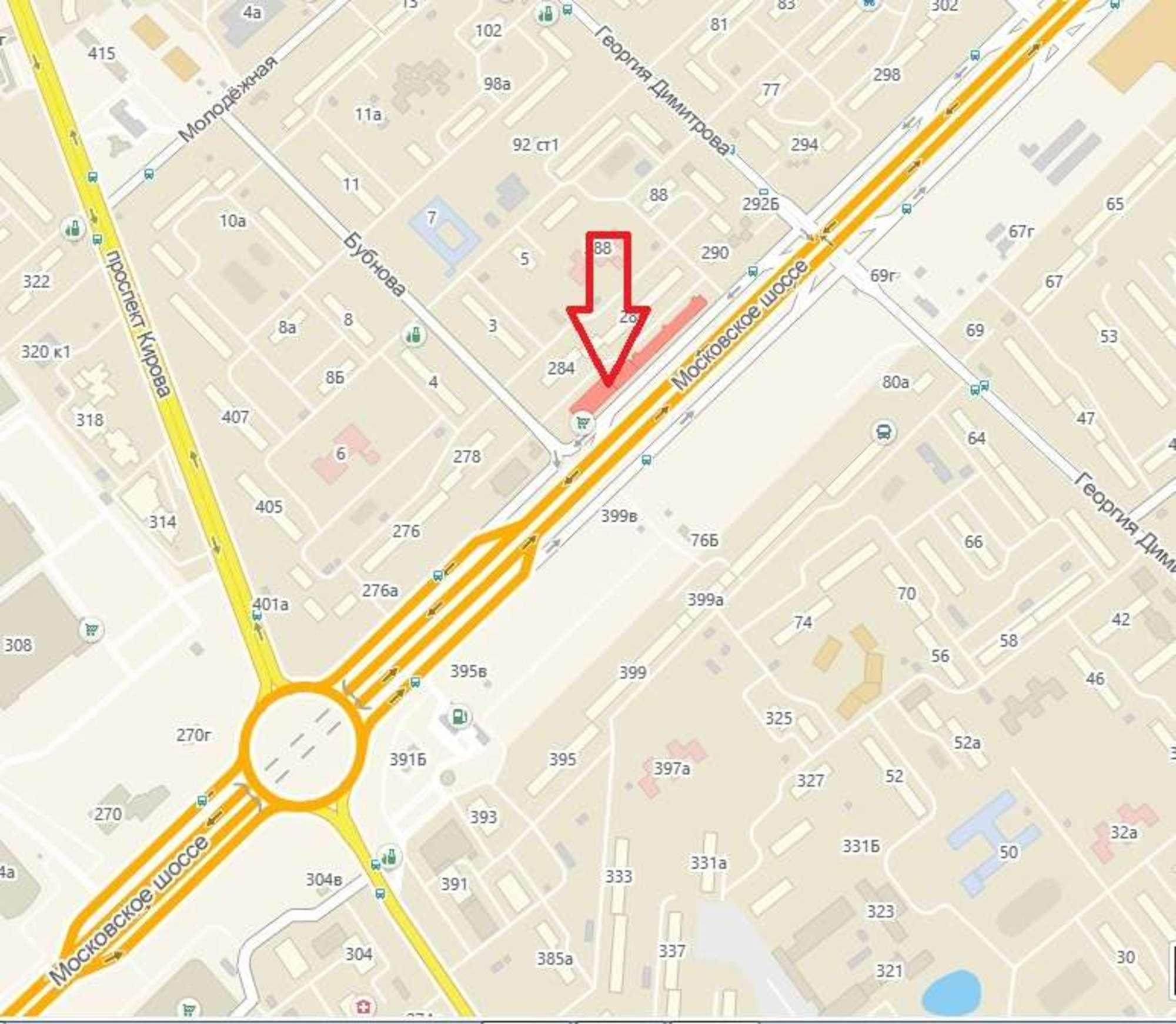Сдать офис, помещение под офис за 538 200 рублей на Московское шоссе, 284а