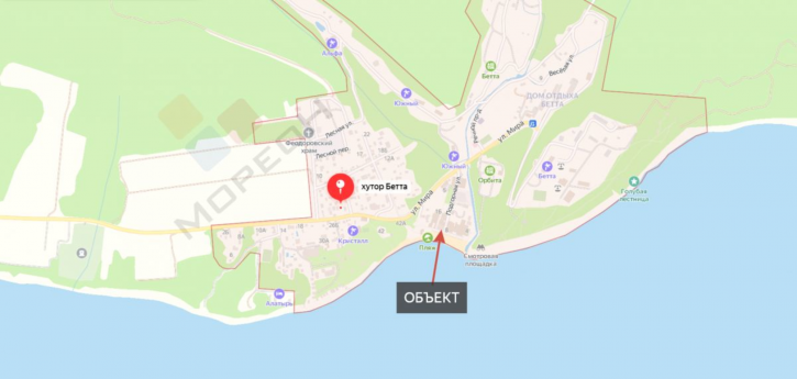 Отдельное здание Бетта х, Приморский б-р