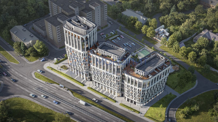2-комн квартира в новом доме Барминская ул, 1