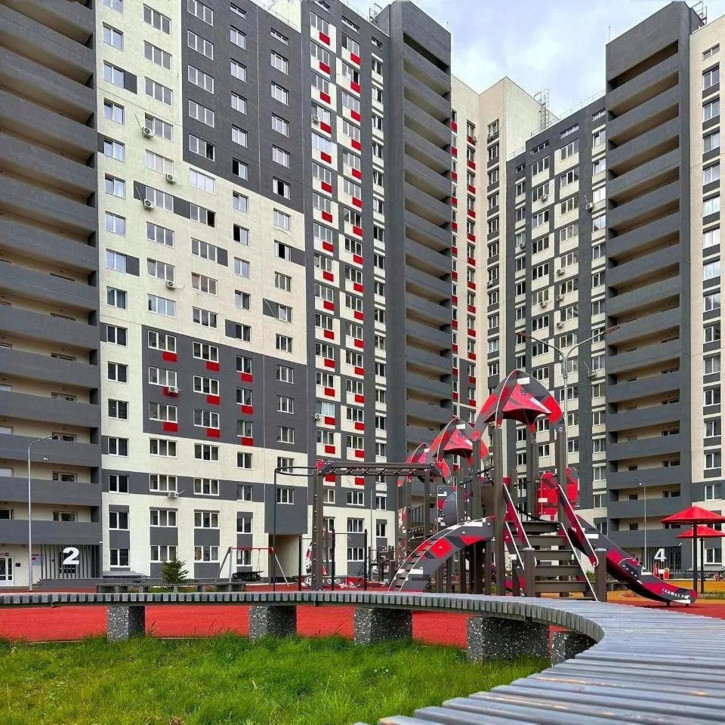 2-комн квартира в новом доме улица Автомобилистов, 15