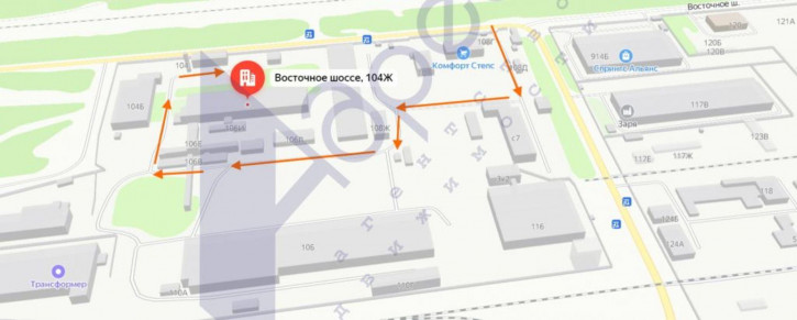 Склад Восточное ш, 104 ж