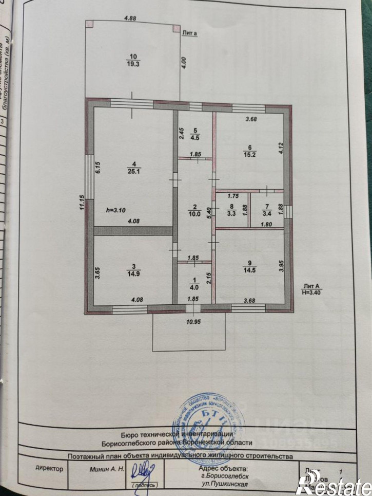 Коттедж/дом Пушкинская улица