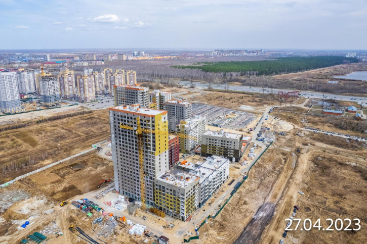 1-комн квартира в новом доме Пожарных и спасателей, 16