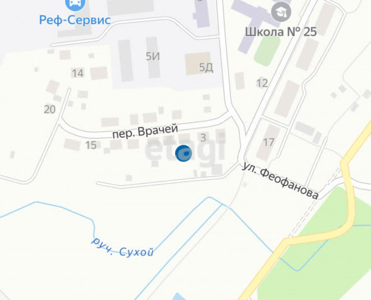 Коттедж/дом Мичуринский ,Врачей переулок 4