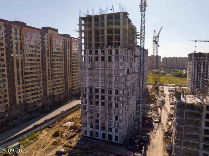1-комн квартира в новом доме Тимофея Чаркова, ЖК Чаркова 72. Корпус 1.1 (Дом 1)