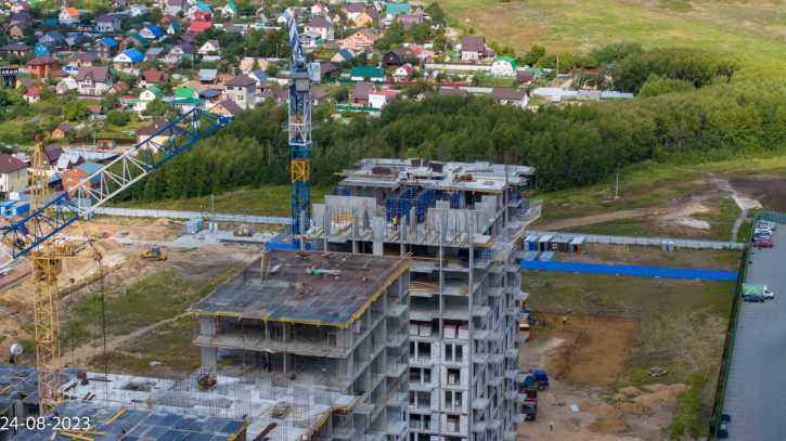 1-комн квартира в новом доме Тимофея Чаркова, ЖК Чаркова 72. Корпус 1.1 (Дом 1)
