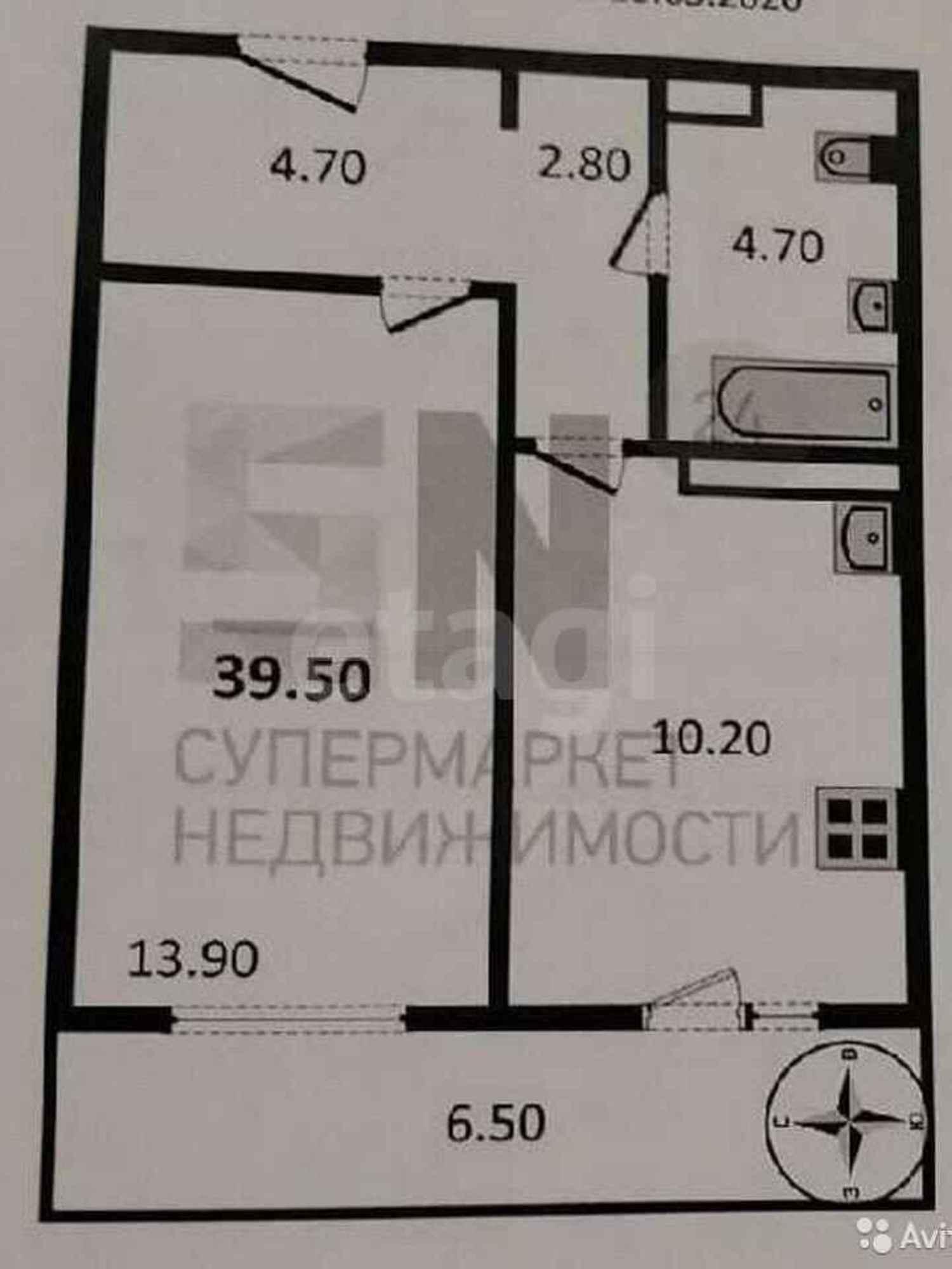 Купить квартиру за 3 200 000 рублей на улица Нижняя Дуброва