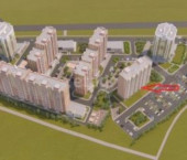 1-комн, 43.3 кв м, этаж 6/14 улица Горького