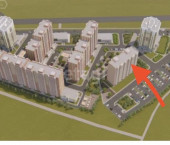 1-комн, 39.6 кв м, этаж 6/14 улица Горького