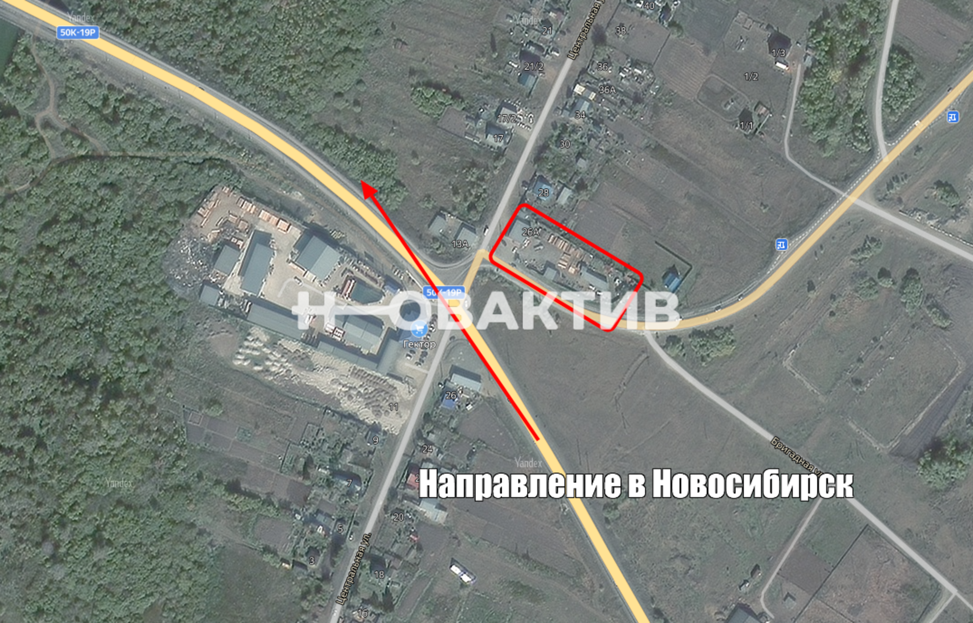 Сдать землю, земельный участок за 80 000 рублей на Центральная, 13А