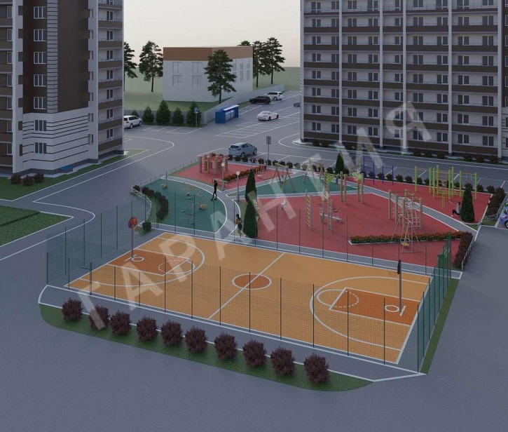 2-комн квартира в новом доме Молодежная улица, 31к3