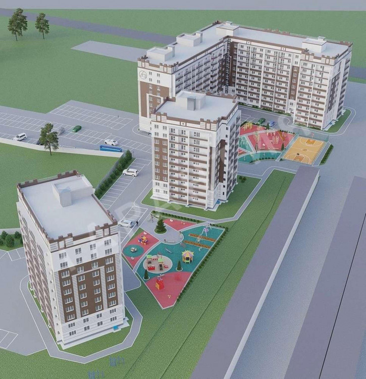 2-комн квартира в новом доме Молодежная улица, 31к3