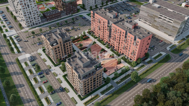 1-комн квартира в новом доме Ильи Кургузова, 6