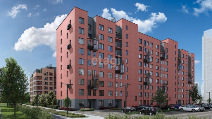 1-комн квартира в новом доме Ильи Кургузова, 6