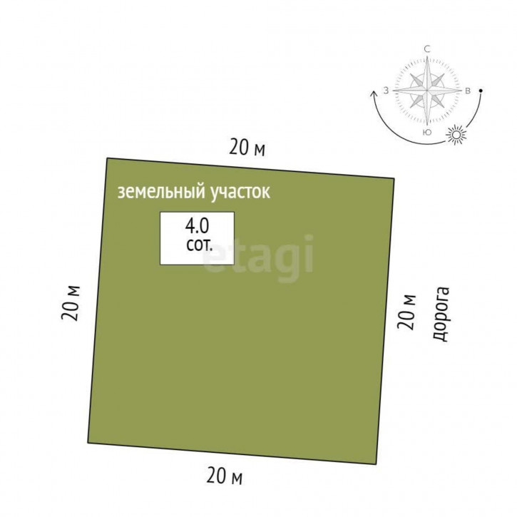 Земельный участок Бухтал