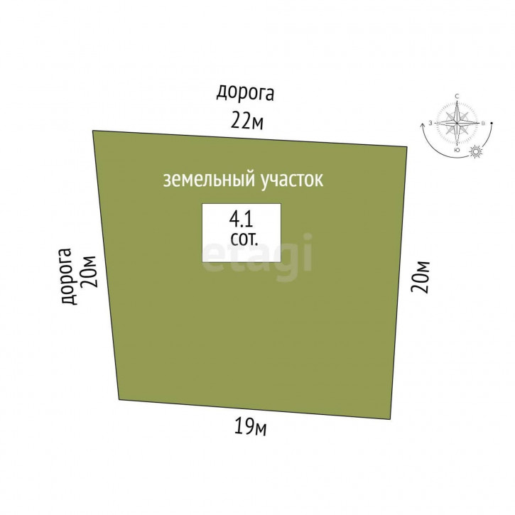 Земельный участок Бухтал